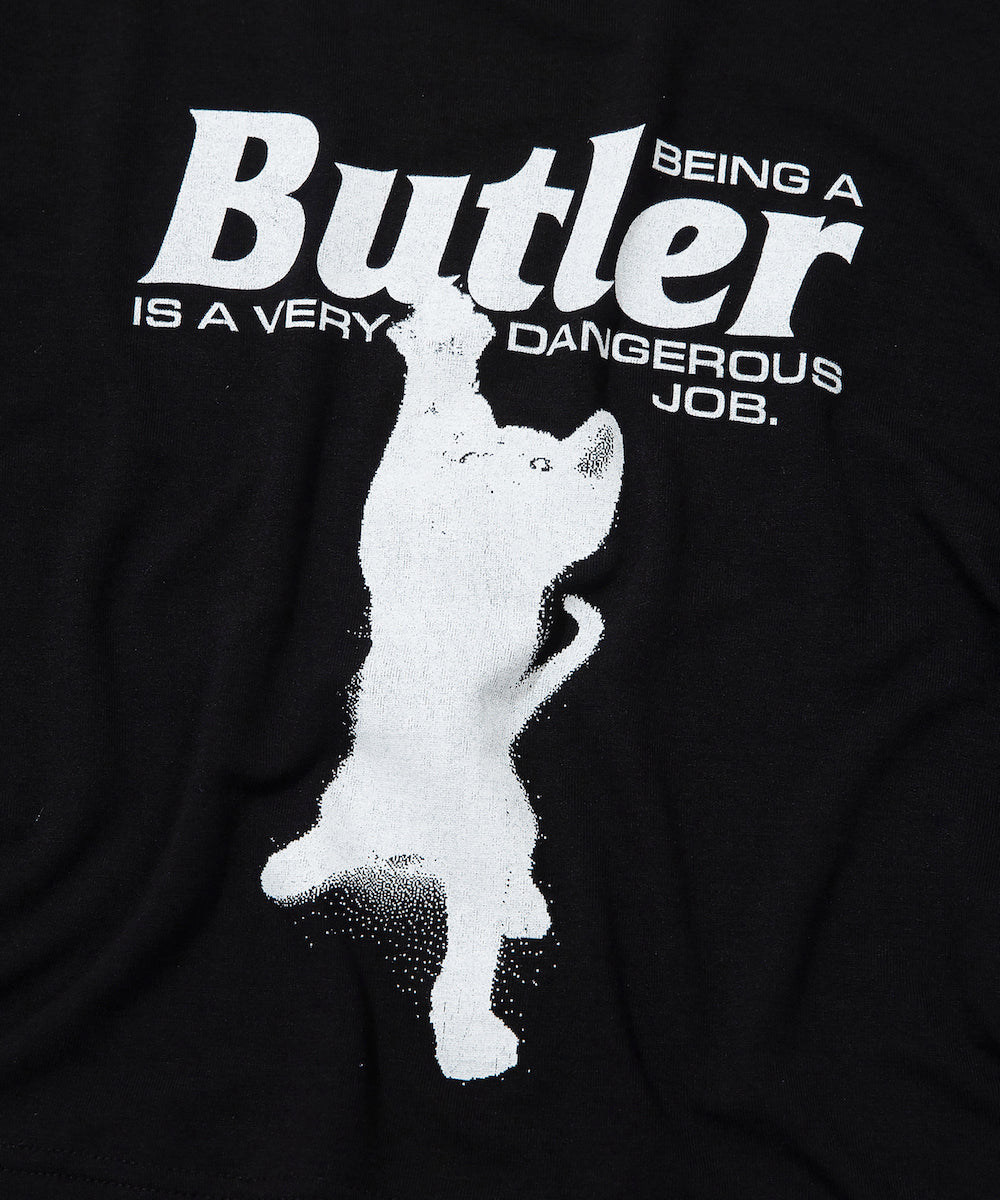 CAT BUTLER Crop long-sleeved T-Shirt