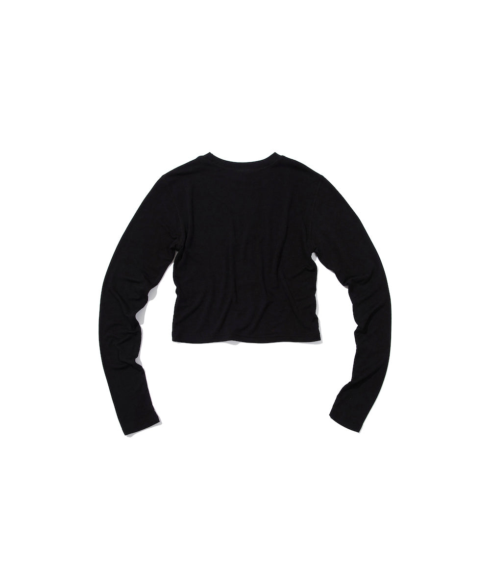 CAT BUTLER Crop long-sleeved T-Shirt