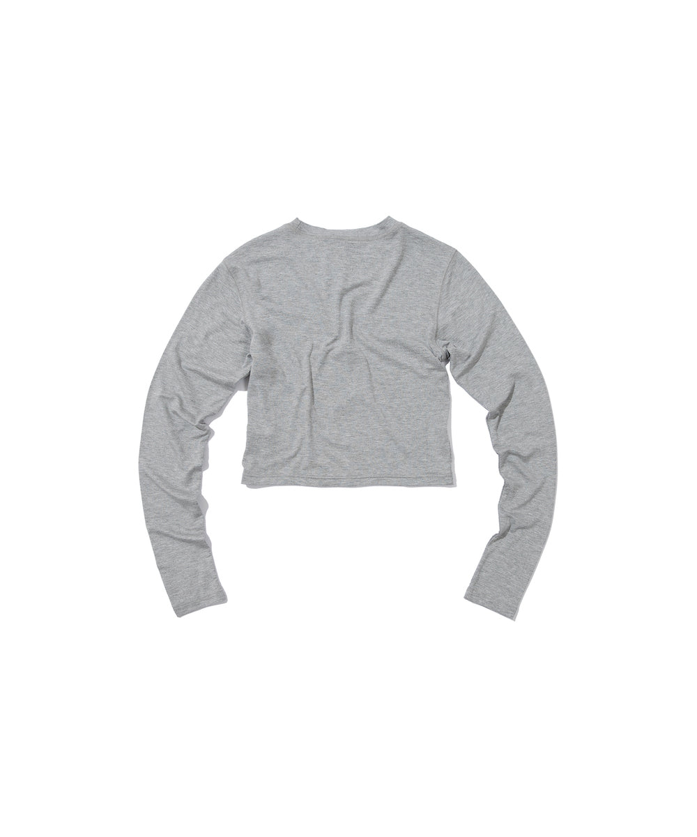 CAT BUTLER Crop long-sleeved T-Shirt