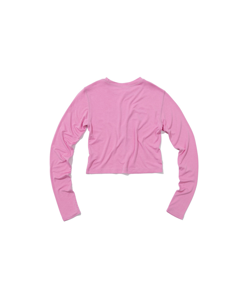 CAT BUTLER Crop long-sleeved T-Shirt