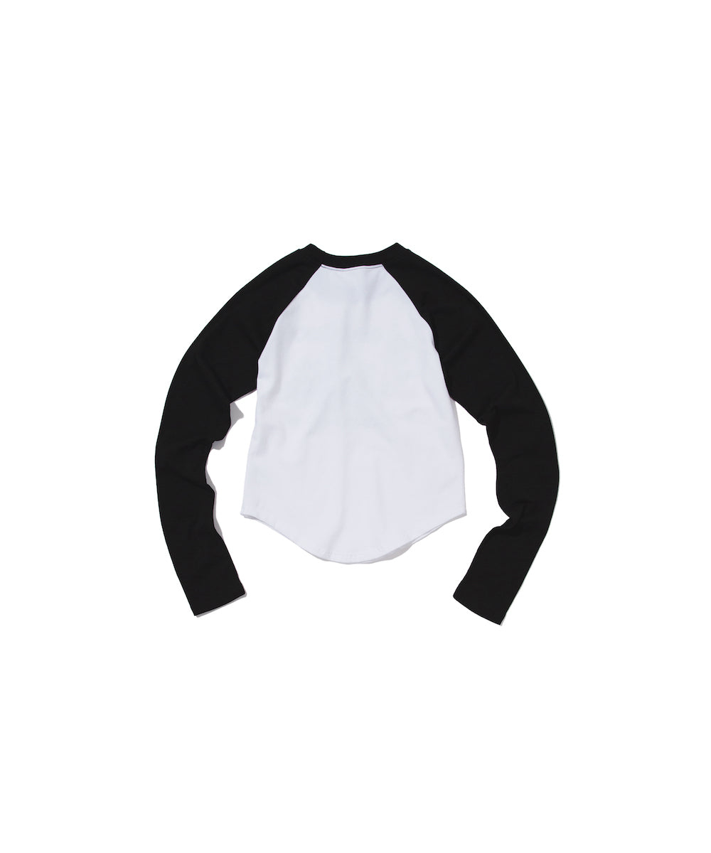 DANGEROUS Raglan long-sleeved T-Shirt WOMENS