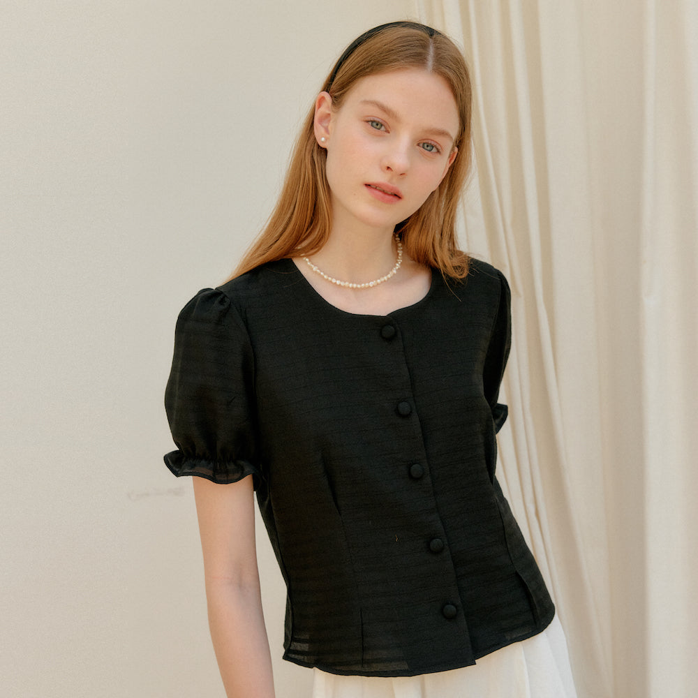 FRILL BANDING SHIRT