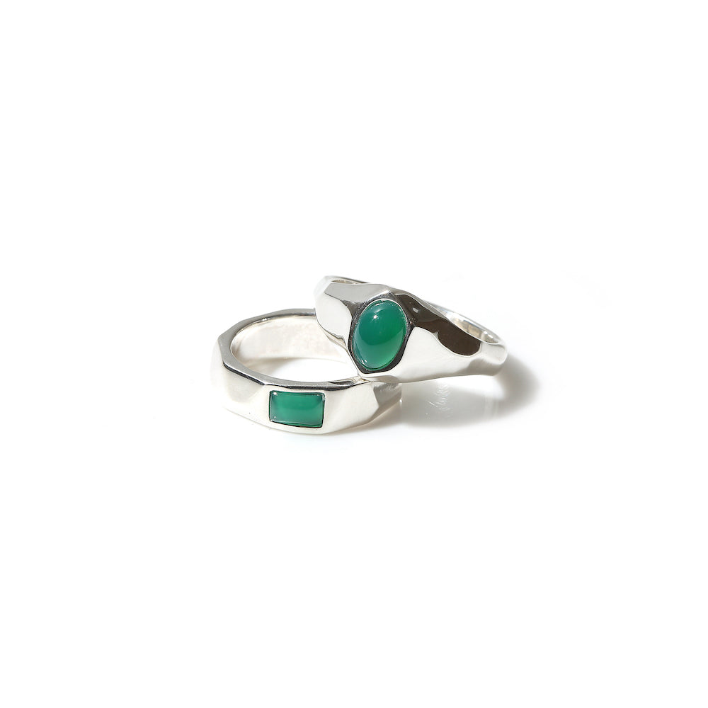 Flat Carved Ring