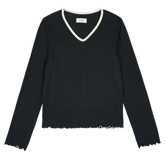 GOLGI SHIRRING T-SHIRT