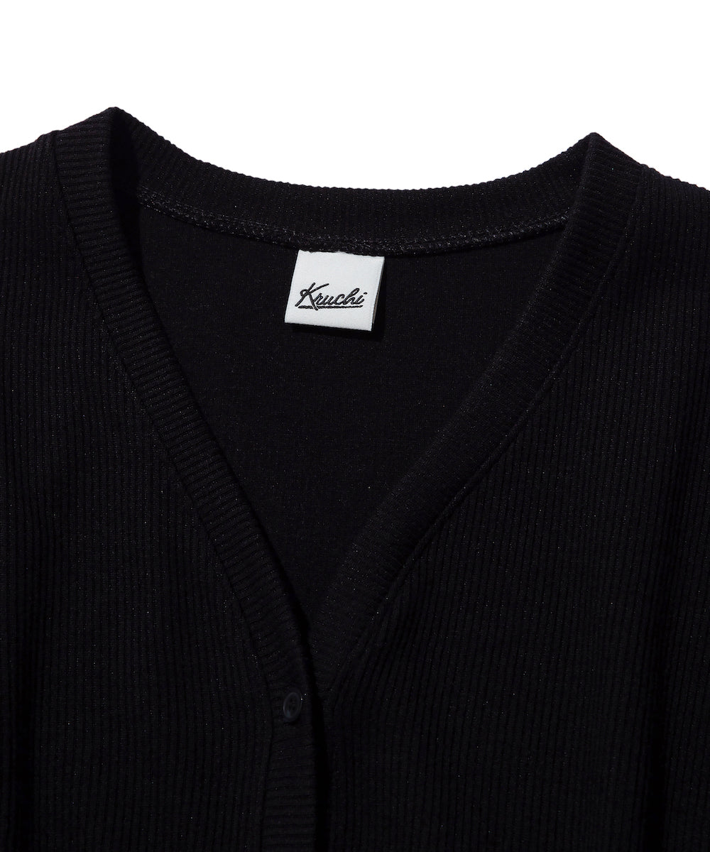 GREEDY CROP CARDIGAN