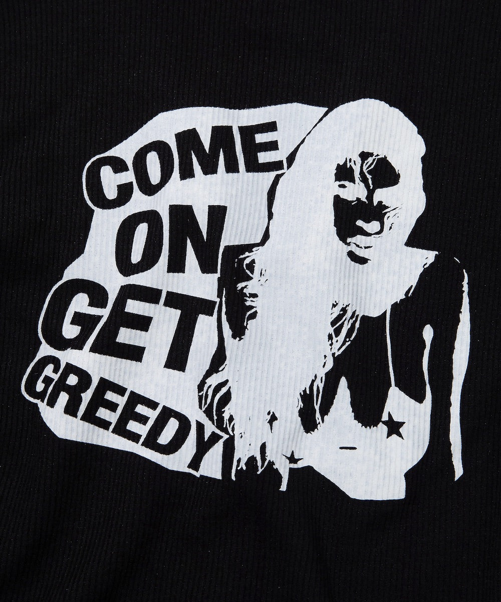 GREEDY CROP CARDIGAN