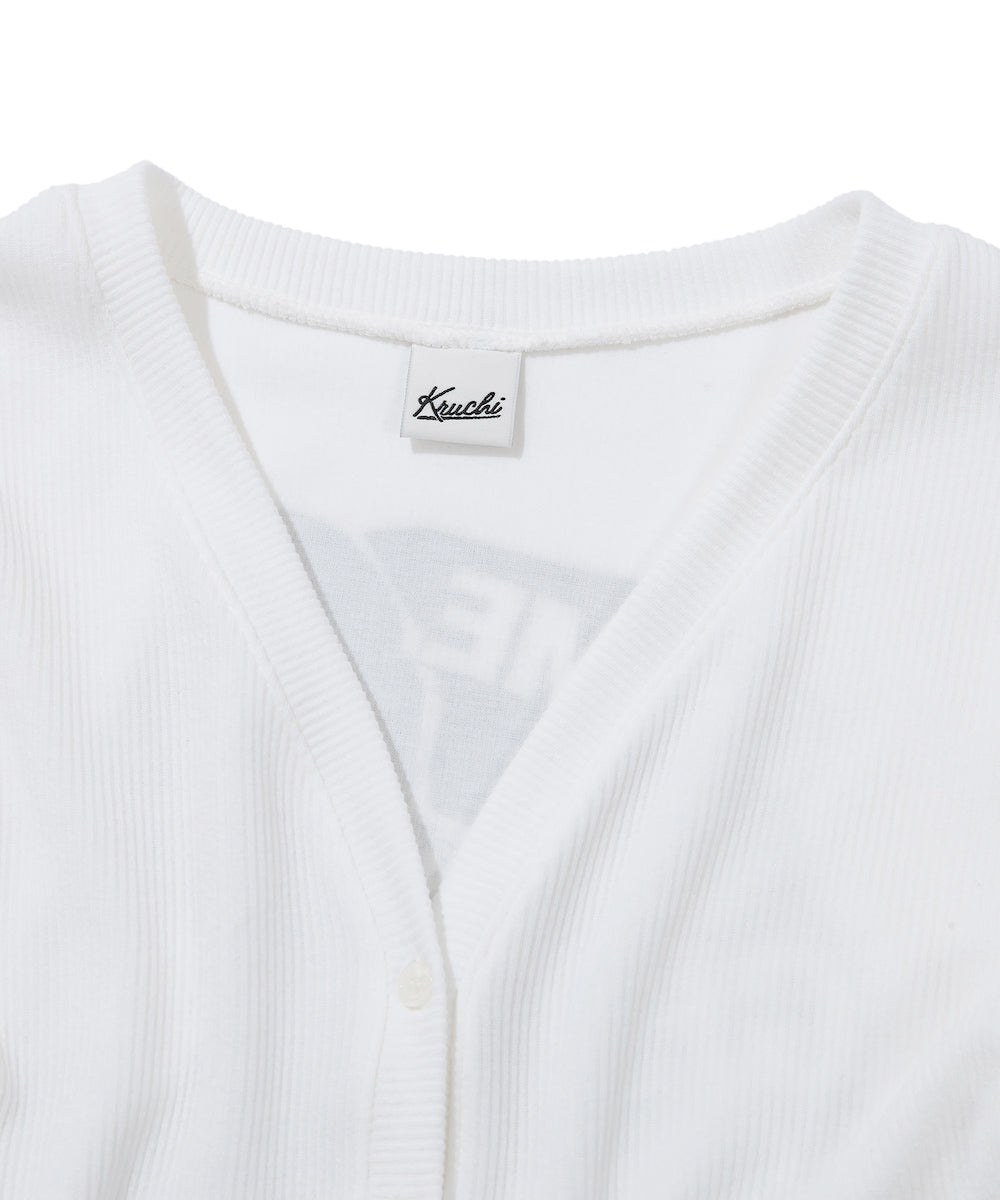 GREEDY CROP CARDIGAN