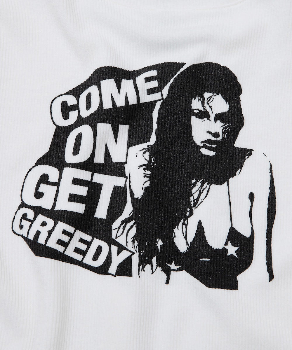 GREEDY CROP CARDIGAN