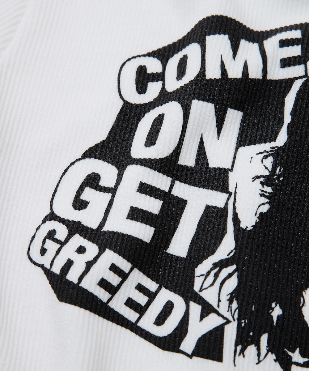 GREEDY CROP CARDIGAN