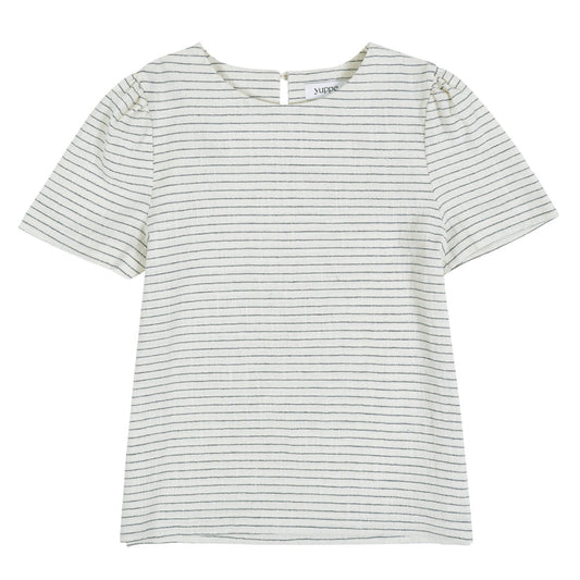 LINEN STRIPE SHIRT