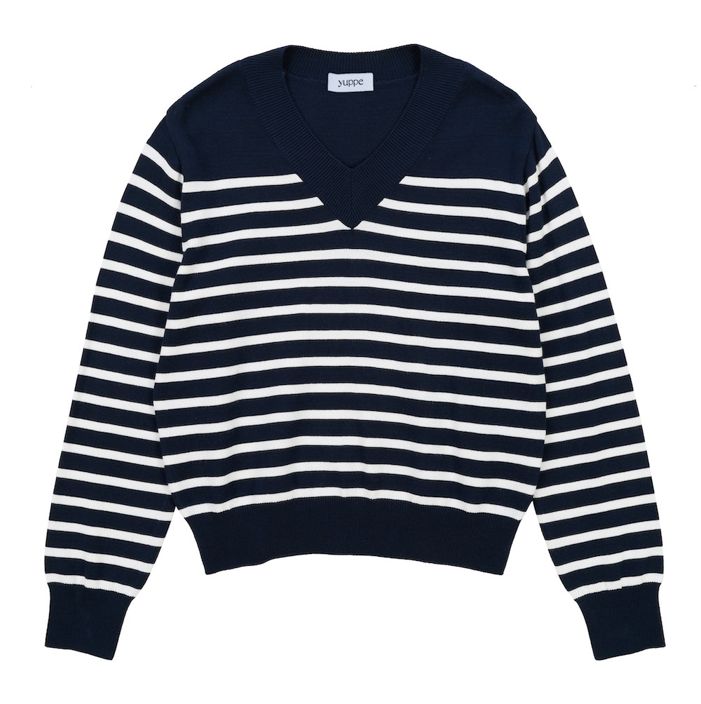 LINE STRIPE KNIT