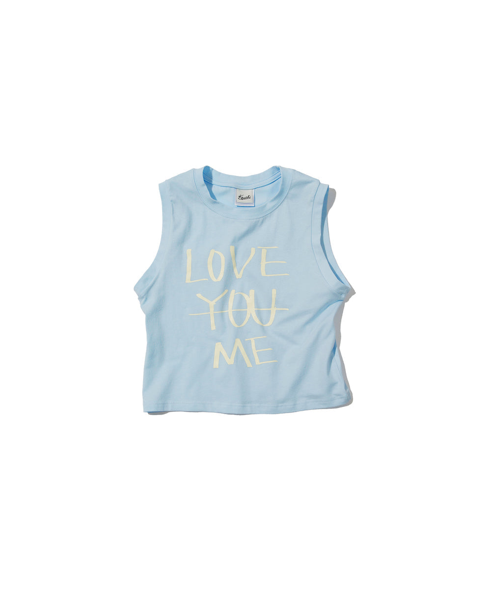LOVE ME CROP SLEEVELESS