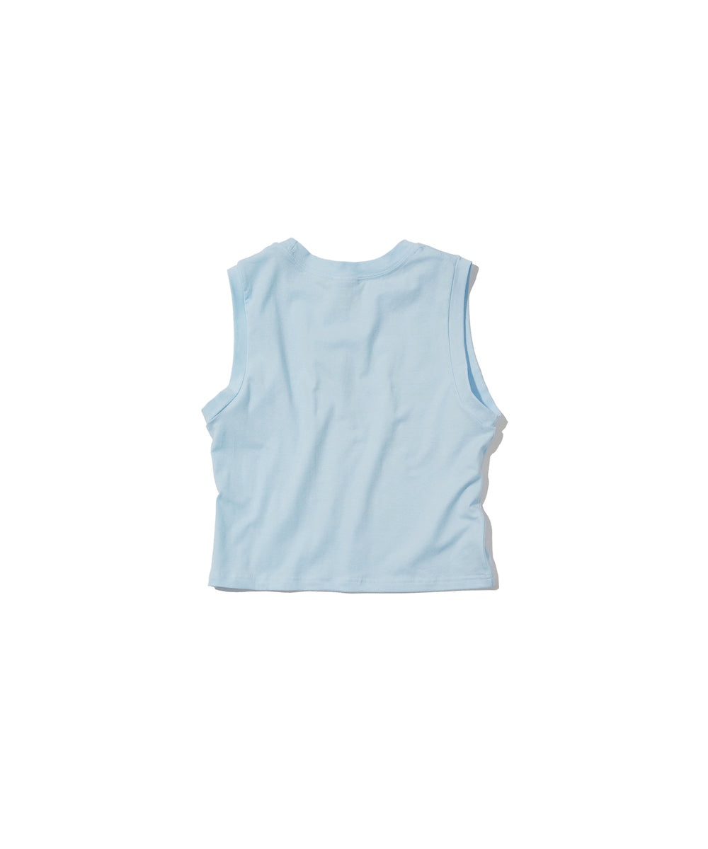 LOVE ME CROP SLEEVELESS
