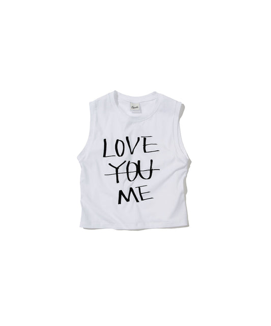 LOVE ME CROP SLEEVELESS