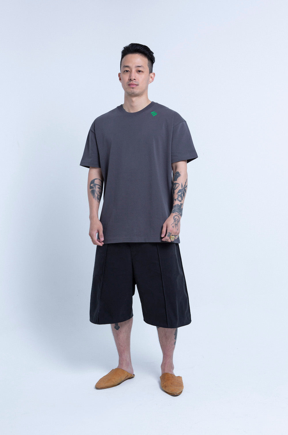 Logo Needlework Shorts