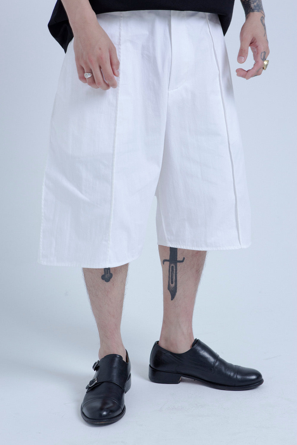 Logo Needlework Shorts