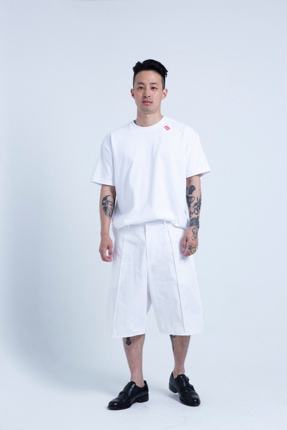 Logo Needlework Shorts