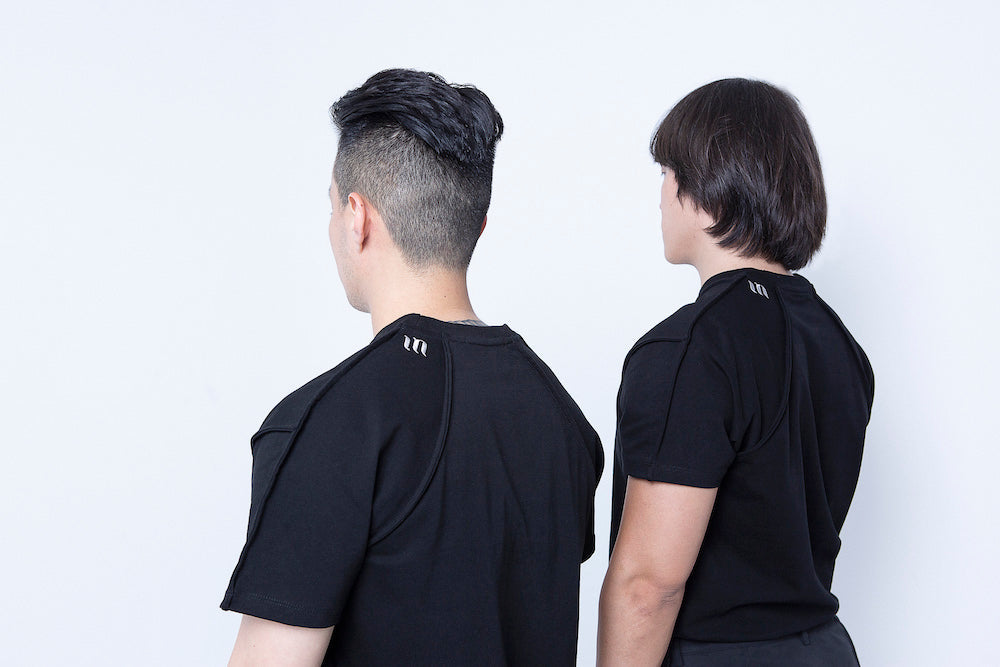 Logo Needlework Tight T-shirts