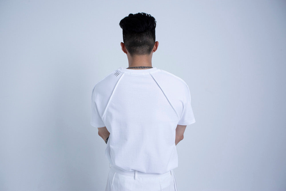 Logo Needlework Tight T-shirts