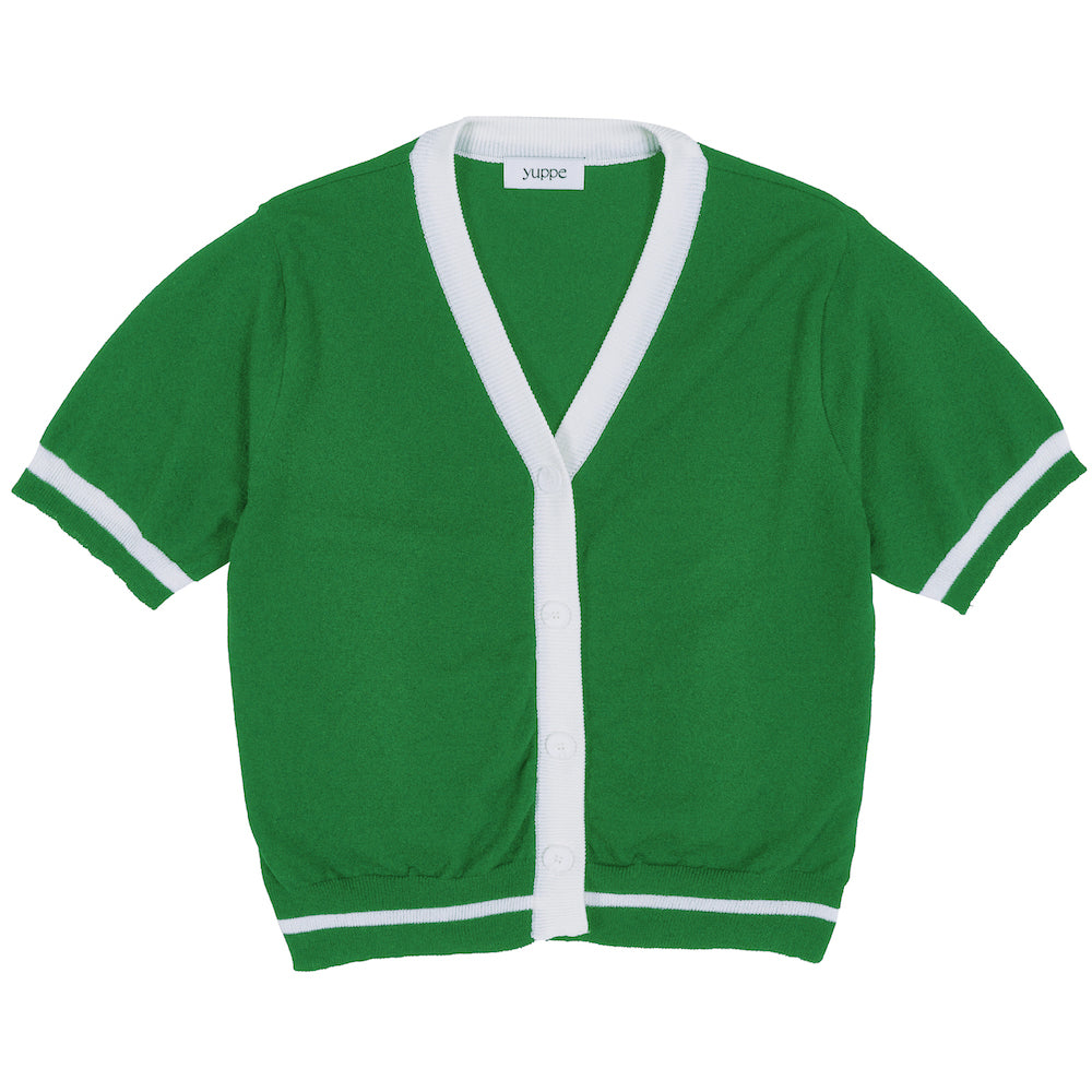 SHORT COLOR CARDIGAN