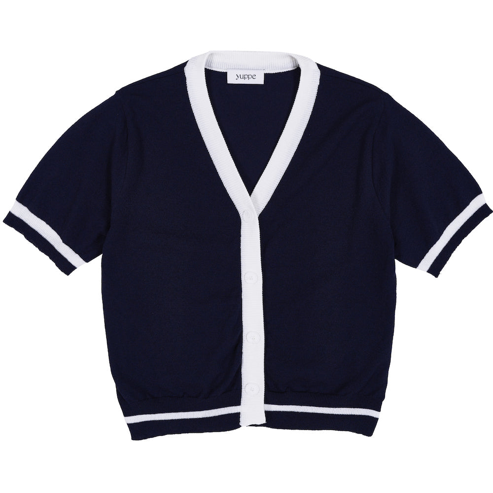 SHORT COLOR CARDIGAN
