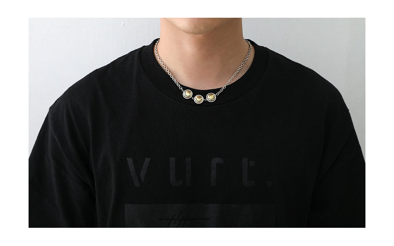 SMILEx3 NECKLACE