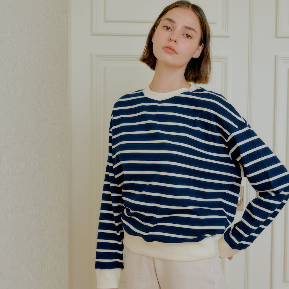 STRIPE SWEATSHIRT